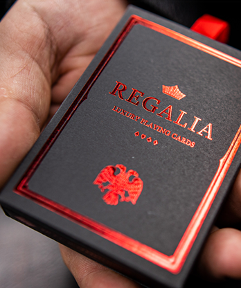 Regalia Red Playing Cards (Signature Edition) by Shin Lim