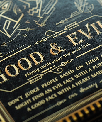 Good and Evil Playing Cards