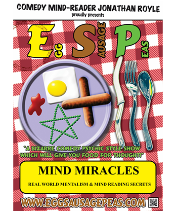 MIND MIRACLES - REAL WORLD MENTALISM & MIND READING SECRETS by Jonathan Royle mixed media DOWNLOAD