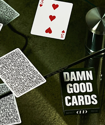 DAMN GOOD CARDS NO.4 Paying Cards by Dan & Dave