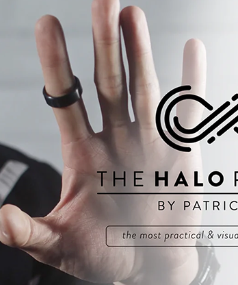 The Halo Project (Silver) Size 8 (Gimmicks and Online Instructions) by Patrick Kun - Trick