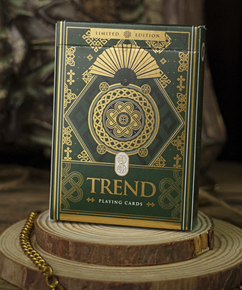 Trend (Green) Playing Cards by TCC