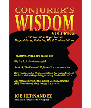 Conjuror's Wisdom Vol 2 by Joe Hernandez - Book