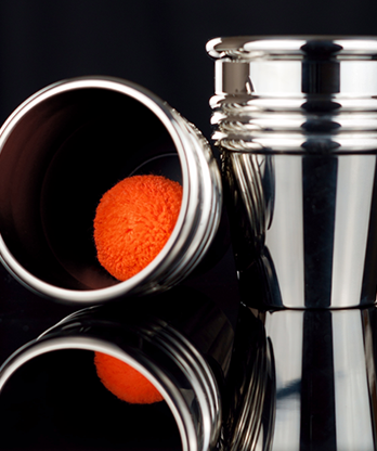 Tommy Wonder Cups & Balls Set (Stainless Steel) - Trick