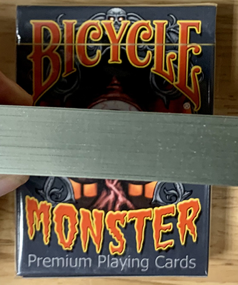 Gilded Bicycle Monster V2 Playing Cards