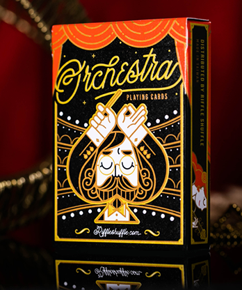 Orchestra Playing Cards by Riffle Shuffle