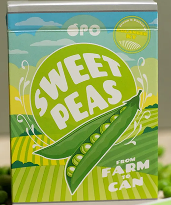 Sweet Peas Playing Cards by OPC
