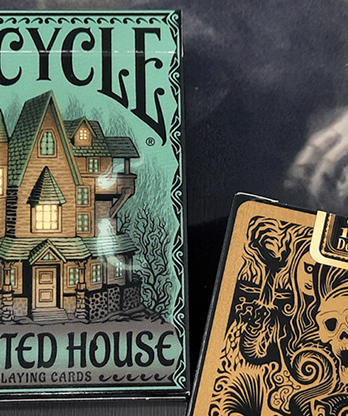 Bicycle Haunted House Playing Cards by Collectable Playing Cards