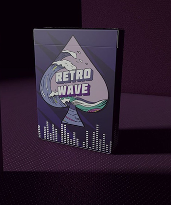 Retro Wave Playing Cards