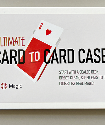 Ultimate Card to Card Case RED (Gimmicks and Online Instructions) by JT - Trick