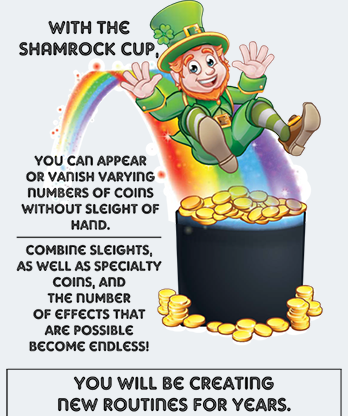 SHAMROCK CUP Half - by Chazpro Magic - Trick