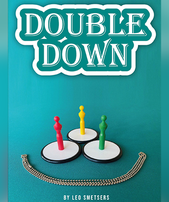 Double Down (Gimmicks and Online Instructions) by Leo Smetsers - Trick