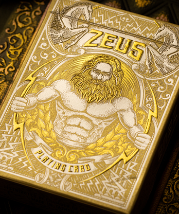 Zeus Mighty Gold Playing Cards by Chamber of Wonder