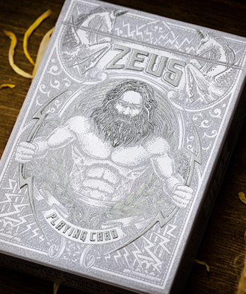 Zeus Sterling Silver Playing Cards by Chamber of Wonder