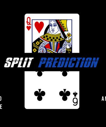 Split Prediction Blue (Gimmicks and online instructions) by Massimo Cascione & Anthony Stan - Trick
