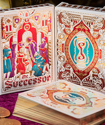 The Successor Monarch White Limited Edition Playing Cards