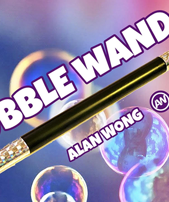 BUBBLE WAND (Gimmick and Online Instructions) by Alan Wong - Trick