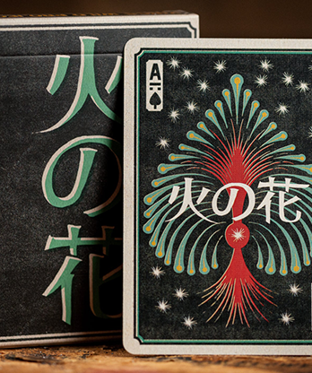 Flower of Fire Playing Cards by Kings Wild Project