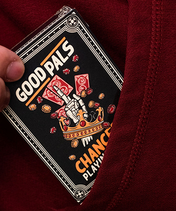 Chancers Playing Cards Black Edition by Good Pals
