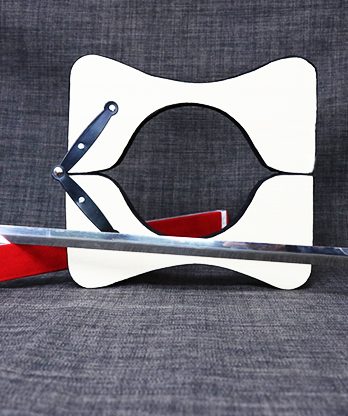 Sword Thru Neck (2 pcs items) by Mr. Magic - Trick