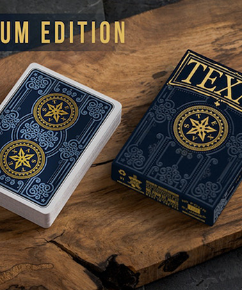 No. 4 St. James Luxury Texas Playing Cards (Blue)