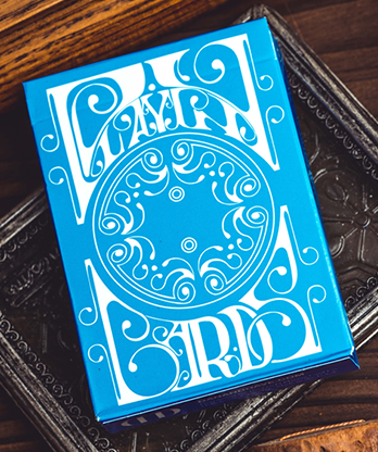 Smoke & Mirrors V9 (Blue Edition) Playing Cards by Dan & Dave
