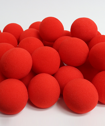 2 inch PRO Sponge Ball (Red) Bag of 50 from Magic by Gosh