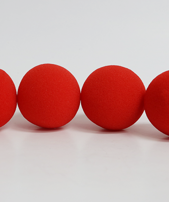 2 inch PRO Sponge Ball (Red) Bag of 4 from Magic by Gosh