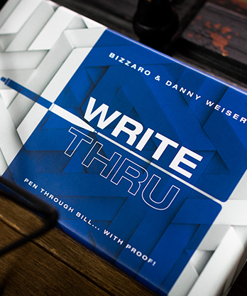 Write-Thru (Gimmick and Online Instructions) by Bizzaro & Danny Weiser - Trick