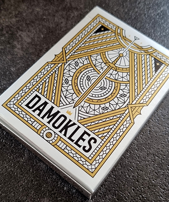 Damokles Adamas Playing Cards by Giovanni Meroni