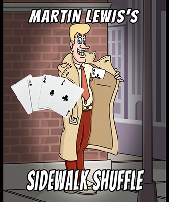 Sidewalk Shuffle POKER SIZE by Martin Lewis - Trick