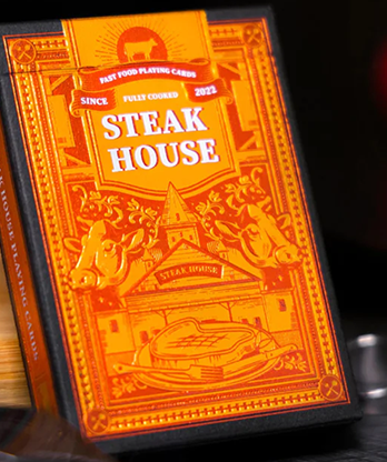 Steak House Playing Cards by Fast Foods Playing Cards