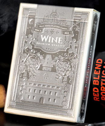 Wine Playing Cards by Fast Foods Playing Cards