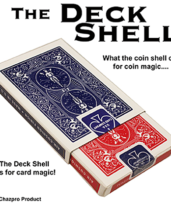 Deck Shell 2.0 Set (Blue Bicycle) by Chazpro Magic - Trick