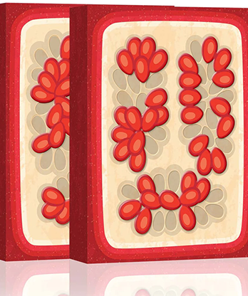 Palmegranate (Red and Yellow Set) Playing Cards by OPC