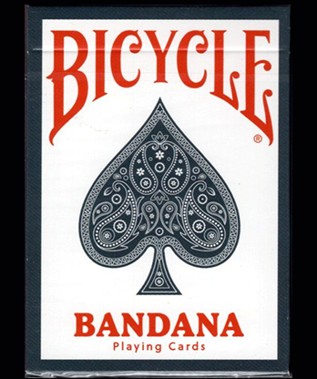 Bicycle Bandana (Blue) Playing Cards