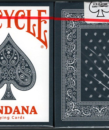 Bicycle Bandana Stripper (Blue) Playing Cards