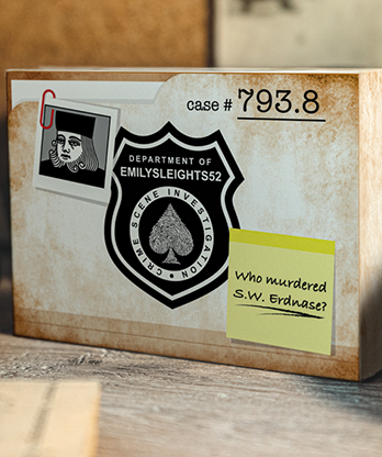 CSI Playing Cards by Emily Sleights