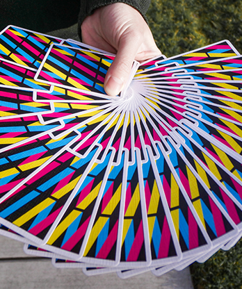 Prototype V3 (Tricolor Edition) Playing Cards by Vin