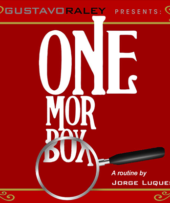 ONE MORE BOX RED (Gimmicks and Online Instructions) by Gustavo Raley - Trick
