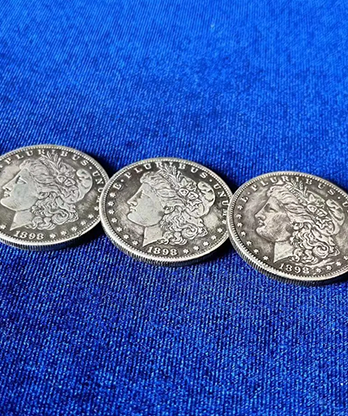 NORMAL MORGAN COIN (5 Dollar Sized Replica Coins) by N2G - Trick