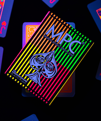 QUAD Fluorescent Playing Cards