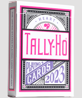 Tally Ho Circle Back Heart Playing Cards by US Playing Card Co.