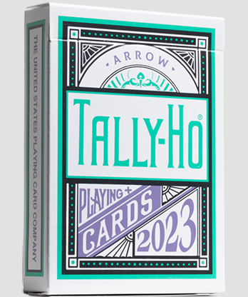 Tally Ho Fan Back Arrow Playing Cards by US Playing Card Co.