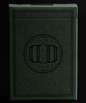 Smoke & Mirrors Anniversary Edition: Green Playing Cards by Dan & Dave
