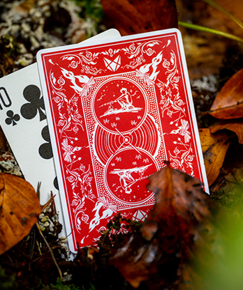 Bonfires Red (includes Card Magic Course) by Adam Wilber and Vulpine