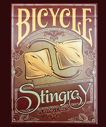 Bicycle Stingray (Orange) Playing Cards