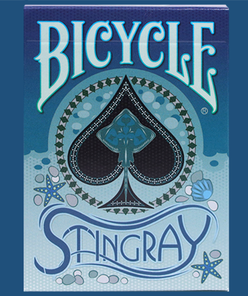 Bicycle Stingray (Teal) Playing Cards