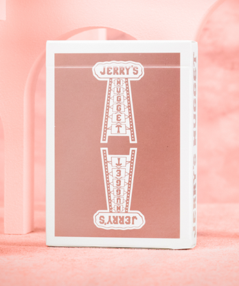 Jerry's Nugget Monotone (Rose Gold) Playing Cards