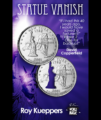 Statue Vanish (Gimmicks and Online Instructions) by Roy Kueppers - Trick